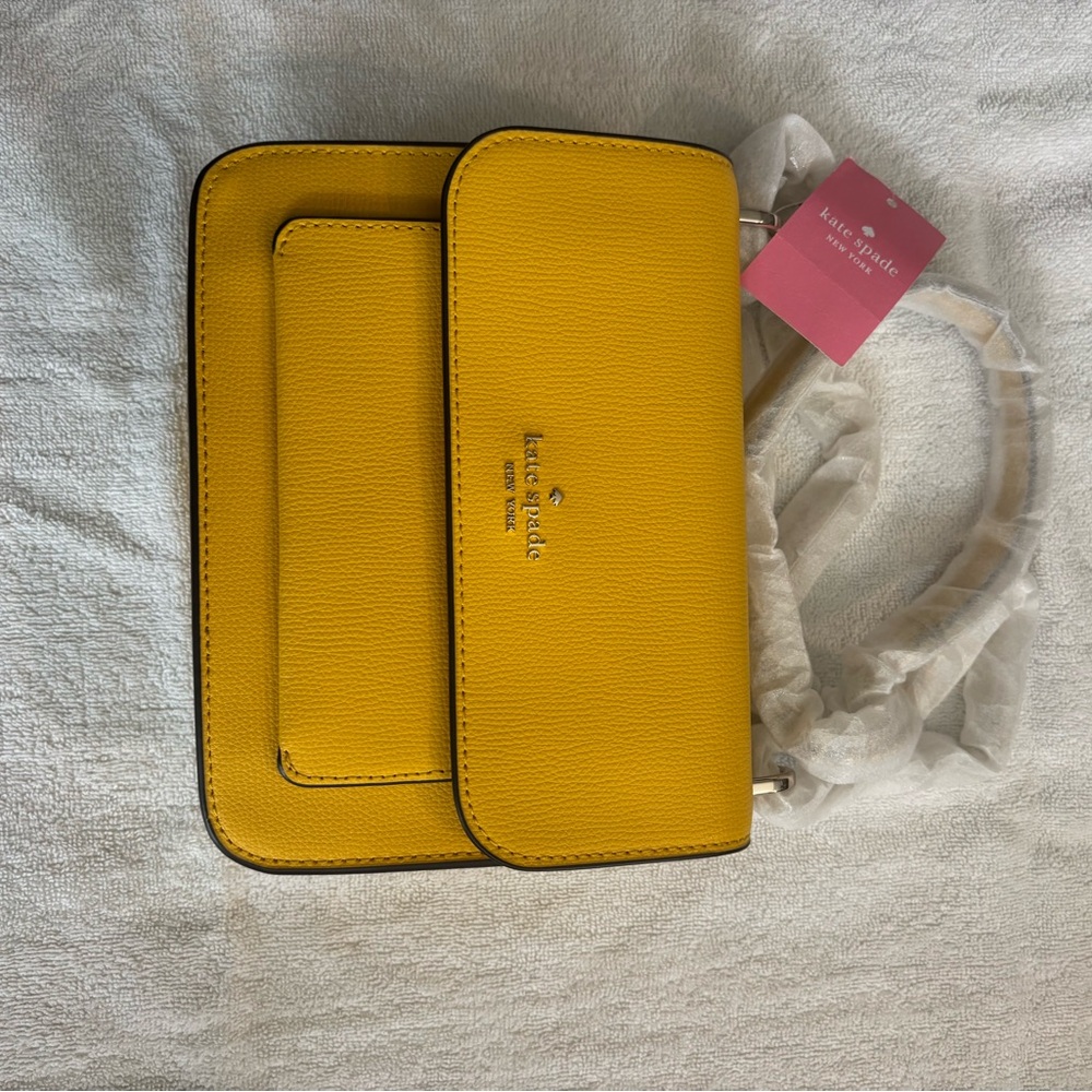 Kate Spade Mustard Yellow Crossbody Bag